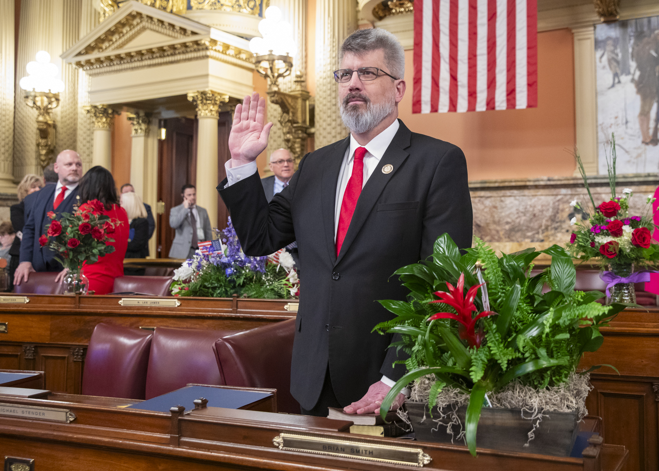 Smith Sworn in for Third Term as State Representative 